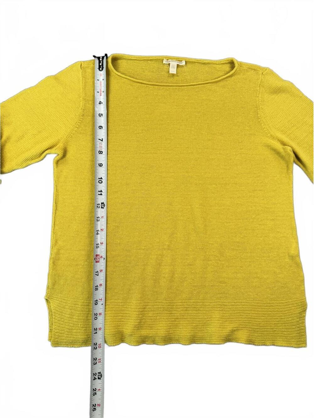 Eileen Fisher | Medium | Mustard Sweater - Picture 4 of 7